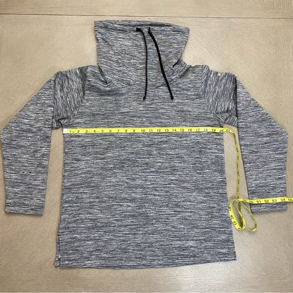 Columbia Women’s Sportswear Gray Long Sleeve Funnel Neck Pullover Size Small - Picture 3 of 14